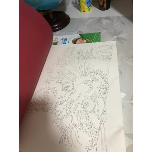 1000個點畫出可愛動物