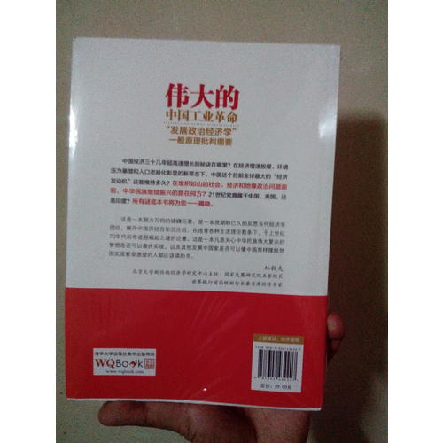 偉大的中國工業革命(發展政治經濟學一般原理批判綱要)