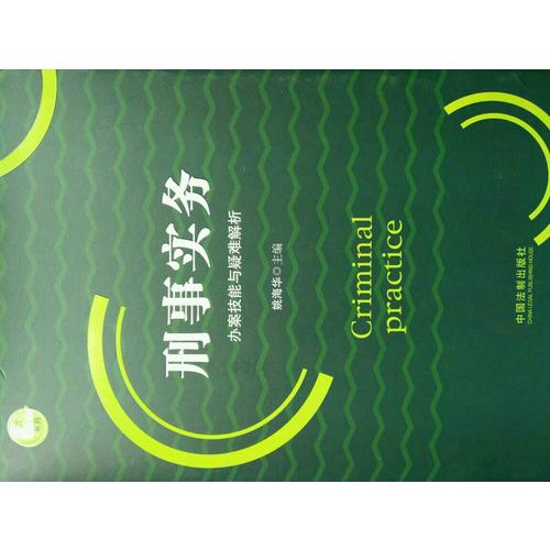 刑事實(shí)務(wù)辦案技能與疑難解析