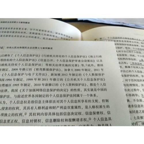 中華人民共和國民法總則要義與案例解讀