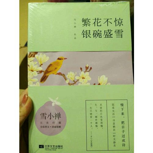 繁花不驚，銀碗盛雪
