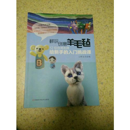 鮮玩創(chuàng)意羊毛氈：12位臺灣名師給新手的入門挑戰(zhàn)課