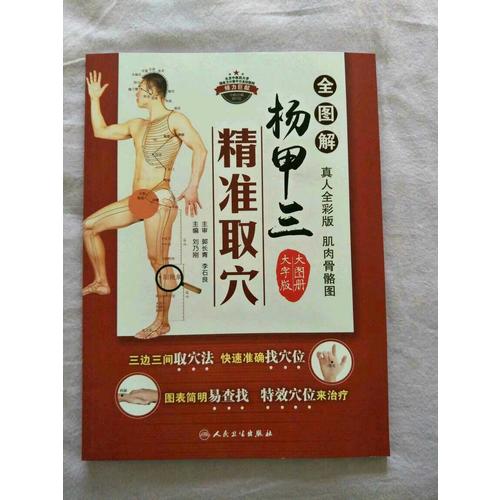 楊甲三精準取穴全圖解（大字版）