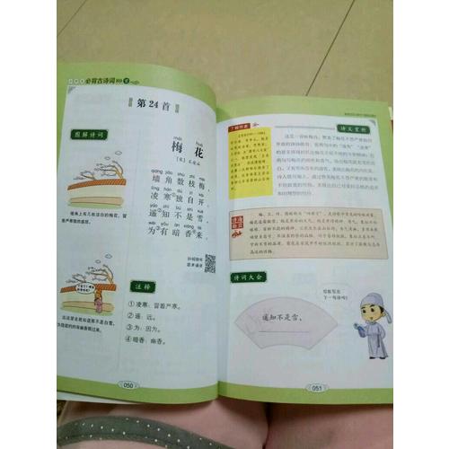 小學生必背古詩詞80首：與教育部新編語文教材同步  彩圖注音版