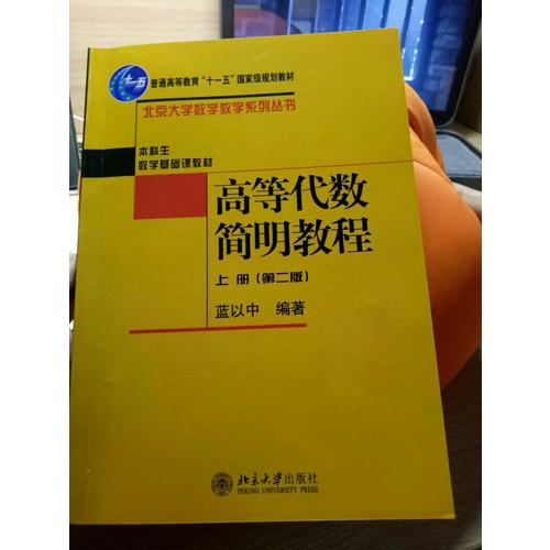 高等代數簡明教程(上)