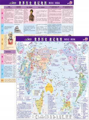 世界歷史速記地圖