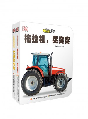 DK大眼睛洞洞書系列第二輯·工程車派隊