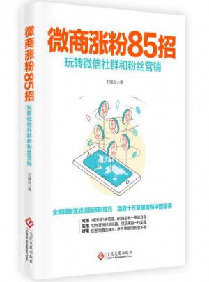 微商漲粉85招：玩轉微信社群和粉絲營銷
