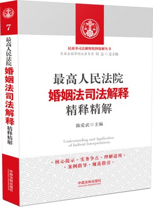 較高人民法院婚姻法司法解釋精釋精解