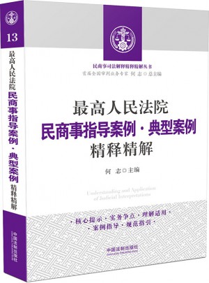 較高人民法院民商事指導案例 典型案例精釋精解