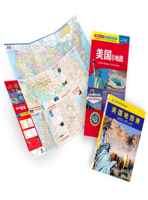 美國(guó)旅游地圖美國(guó)地圖冊(cè)