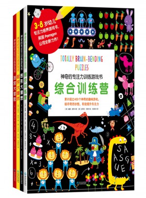 神奇的專注力訓練游戲書(全四冊)