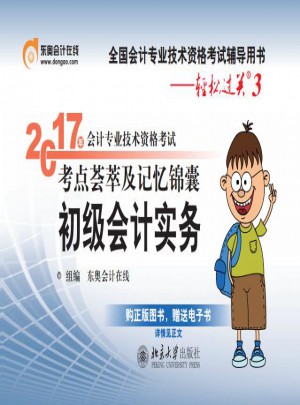 2017年會計專業技術資格考試考點薈萃及記憶錦囊·初級會計實務