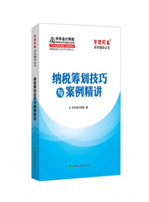 納稅籌劃技巧與案例精講