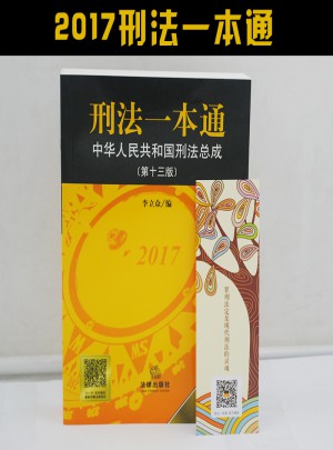 刑法一本通· 法律刑法總則 刑法法條中華人民共和國(guó)刑法總成·第十三版