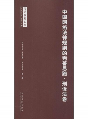 中國(guó)網(wǎng)絡(luò)法律規(guī)則的完善思路刑訴法卷