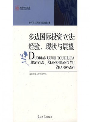 多邊國際投資立法：經驗、現狀與展望