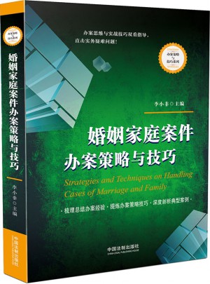 婚姻家庭案件辦案策略與技巧