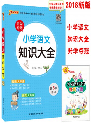 2018新版 pass綠卡圖書(shū) 小學(xué)語(yǔ)文知識(shí)大全