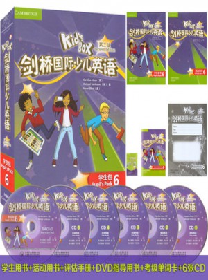劍橋國際少兒英語學生包6 點讀版