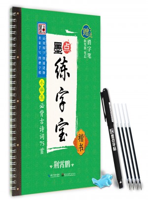 荊霄鵬墨點練字寶小學生必背古詩詞75首楷書