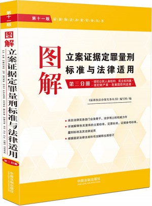 圖解立案證據(jù)定罪量刑標(biāo)準(zhǔn)與法律適用（第十一版，第三分冊）