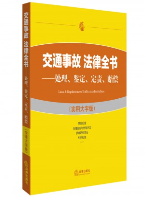 交通事故 法律全書：處理、鑒定、定責、賠償（實用大字版）
