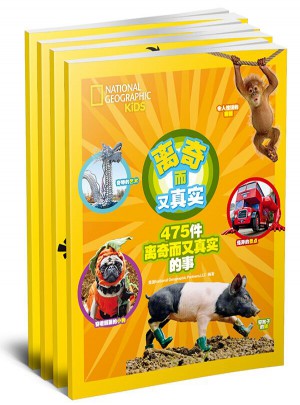 美國(guó)國(guó)家地理少兒版珍藏全集（共4冊(cè)）