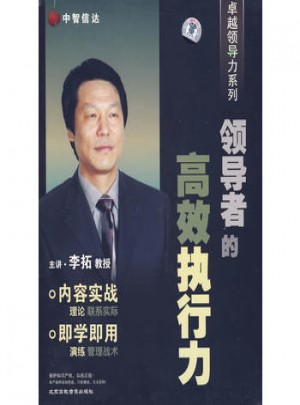 領導者的高效執行力（4DVD/軟件）