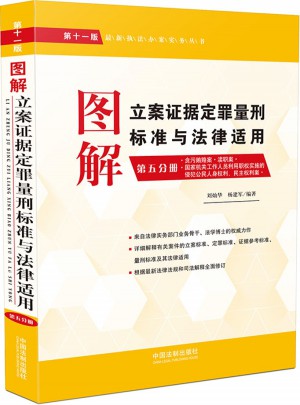 圖解立案證據(jù)定罪量刑標(biāo)準(zhǔn)與法律適用（第十一版·第五分冊）