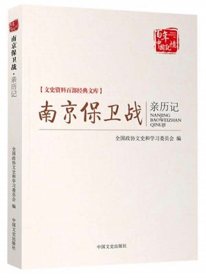 南京保衛(wèi)戰(zhàn)親歷記