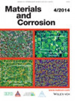Materials And Corrosion-werkstoffe Und Korrosion