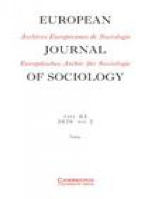 Archives Europeennes De Sociologie