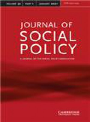 Journal Of Social Policy