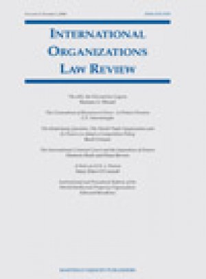 International Organizations Law Review