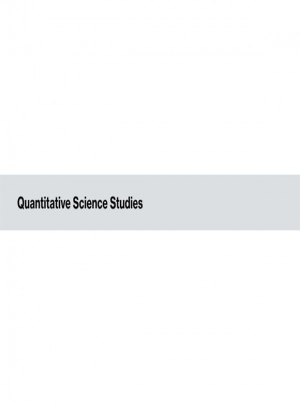 Quantitative Science Studies