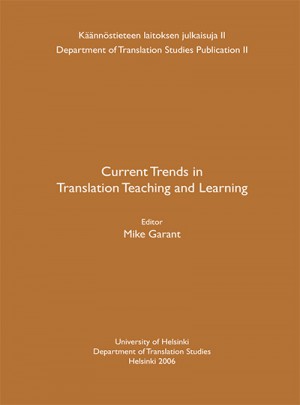 Current Trends In Translation Teaching And Learning E